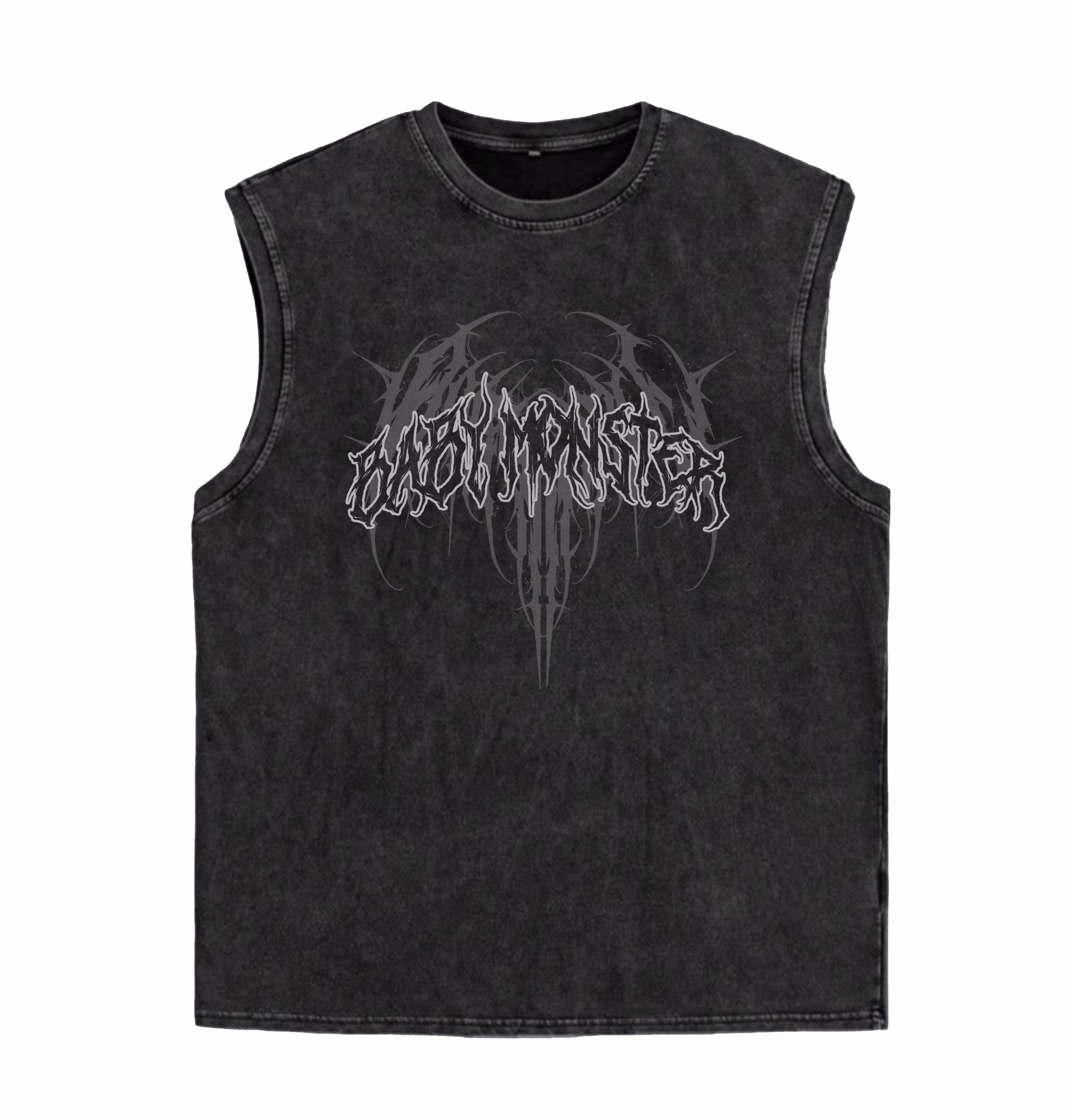 BABY MONSTER: Camisa Oversized Washed - Imagen 2