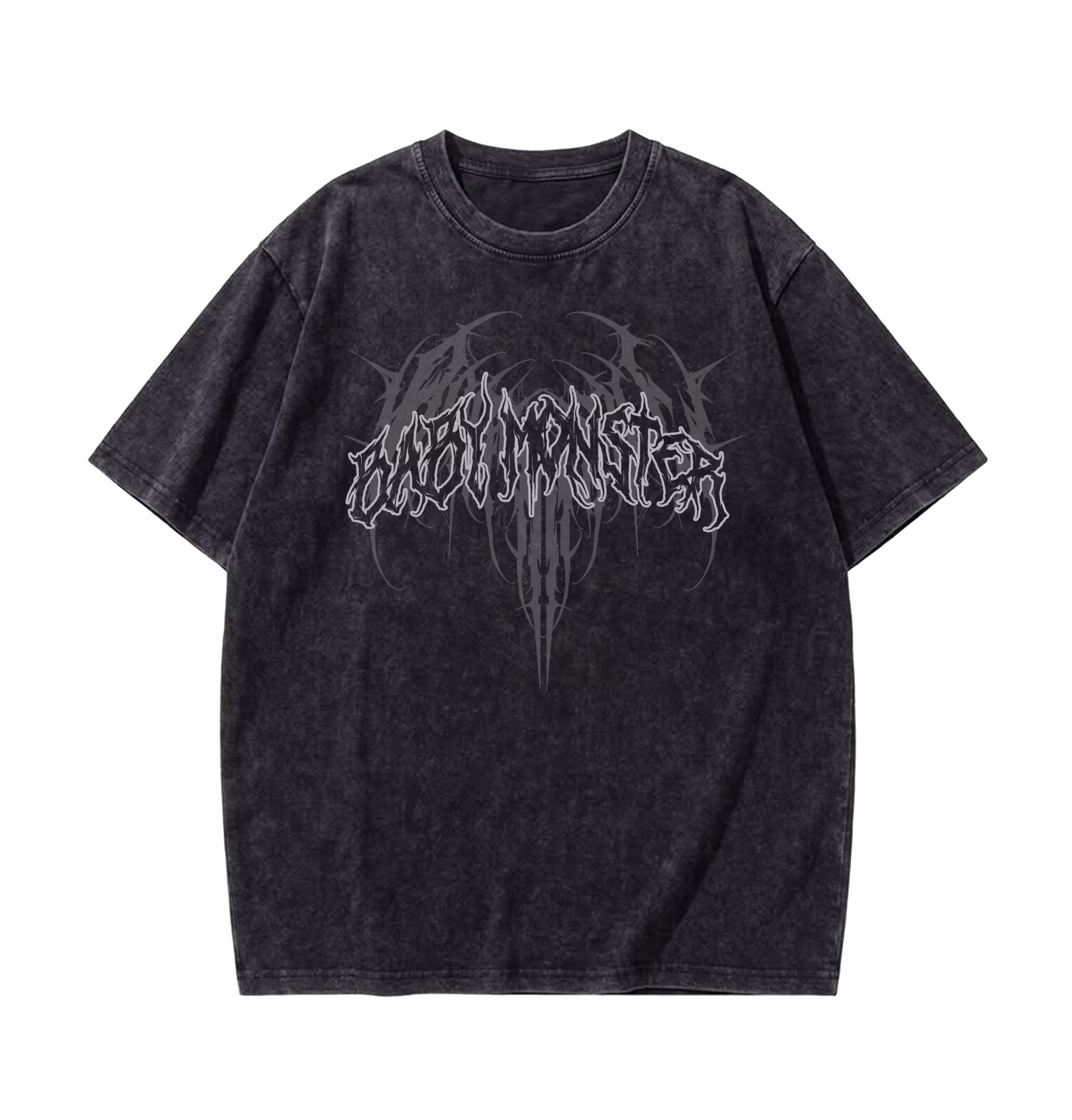 BABY MONSTER: Camisa Oversized Washed