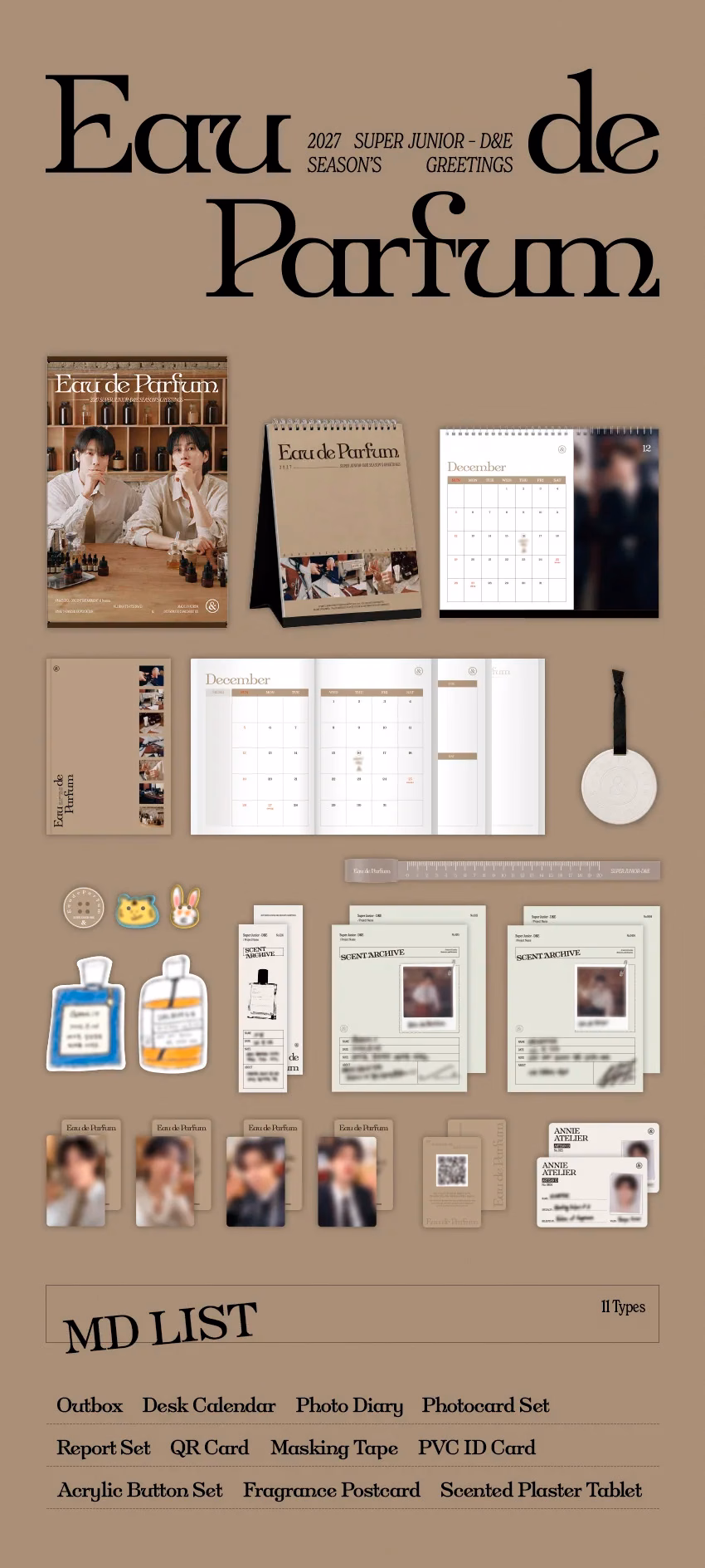 Super Junior-D&E - 2027 SEASON’S GREETINGS 'Eau de Parfum' - Imagen 2