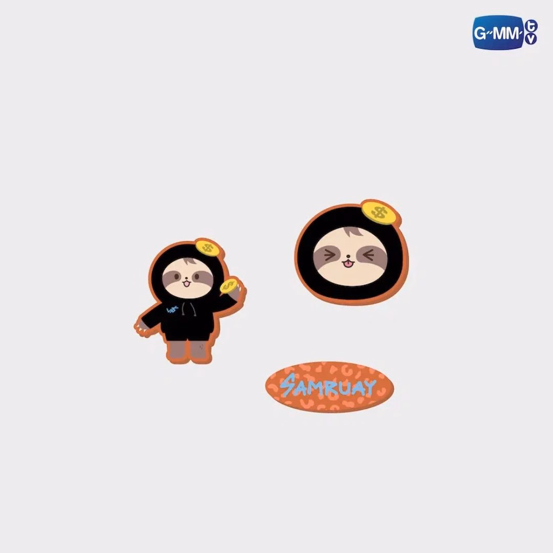Samruay Rubber Charm Set