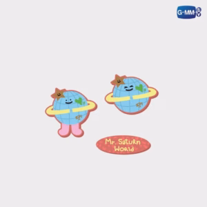 EarthMix - Mr.Saturnworld Rubber Charm Set