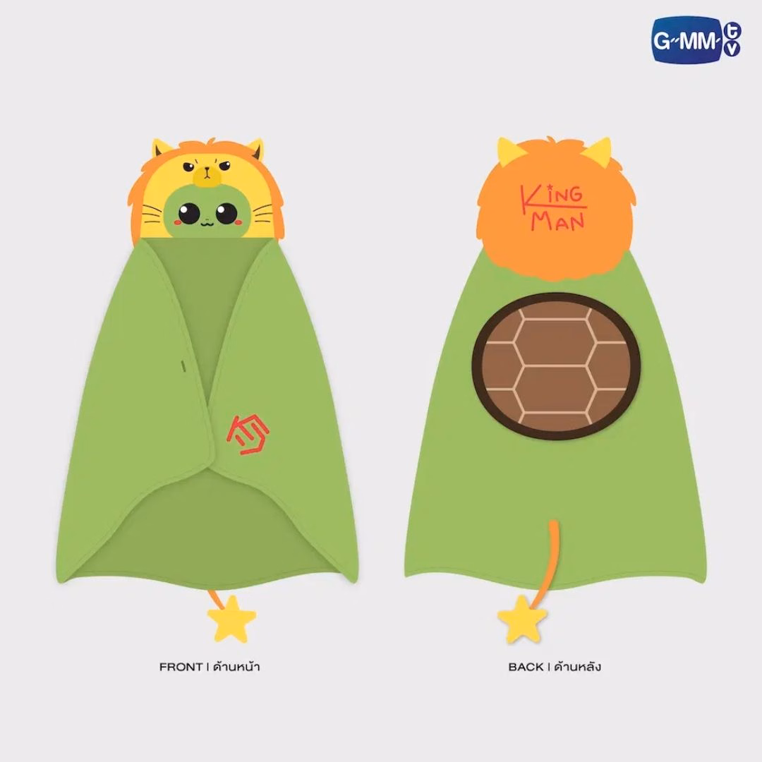 KristSingto - King Man Hoodie Blanket - Imagen 2