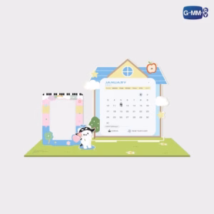 GMMTV Fandom Character - Official Calendar 2027