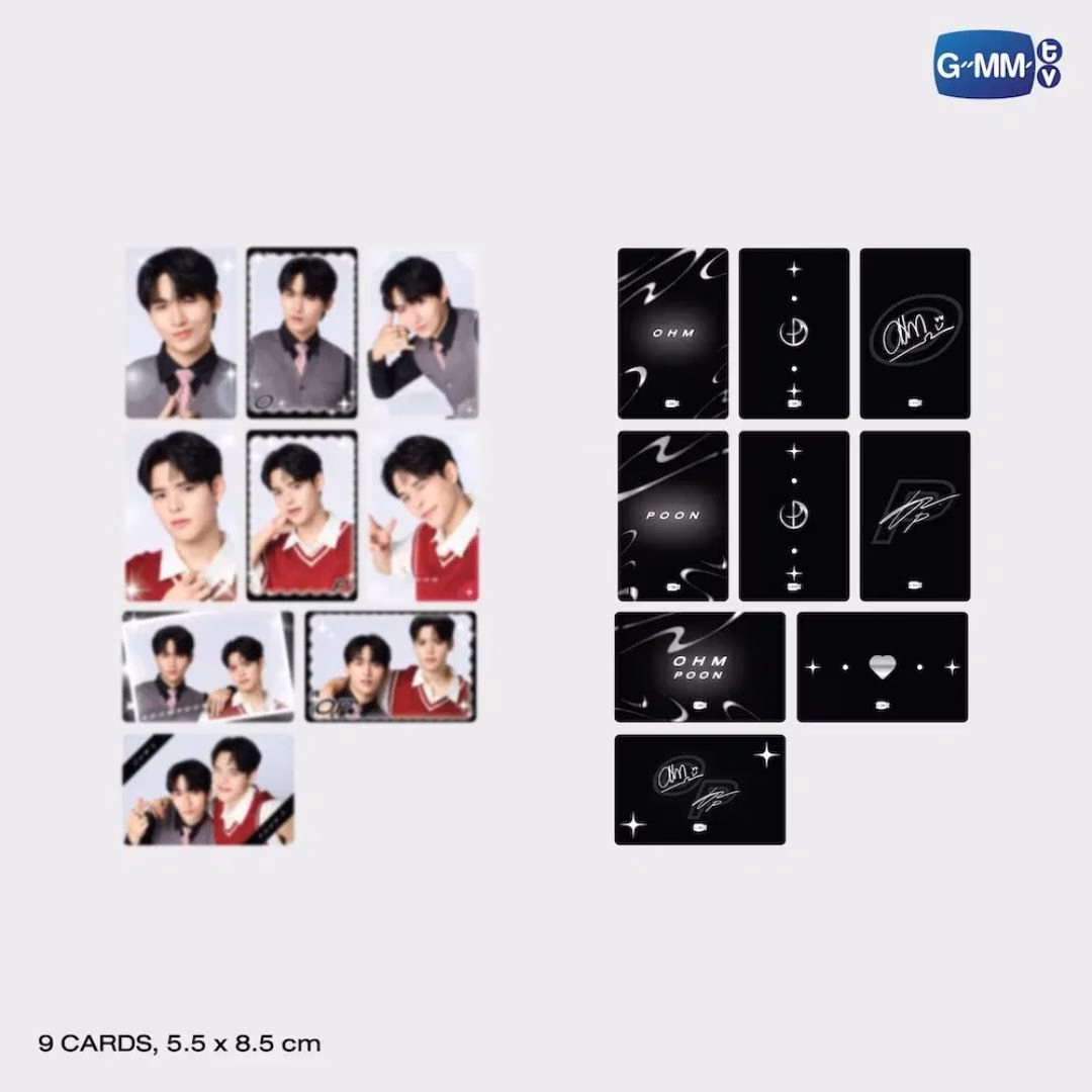 OhmPoon - Hotshot Series Exclusive Photocard Set - Imagen 2