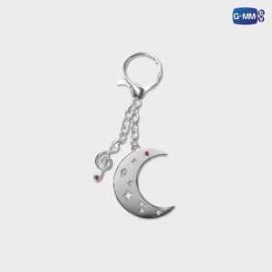 Moonshadow - Moonkey Metal Keychain + Photocard
