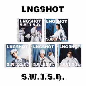 LNGSHOT - Album 'S.W.I.S.H.' (Standard Ver.) (Random Ver.) POBs Disponibles