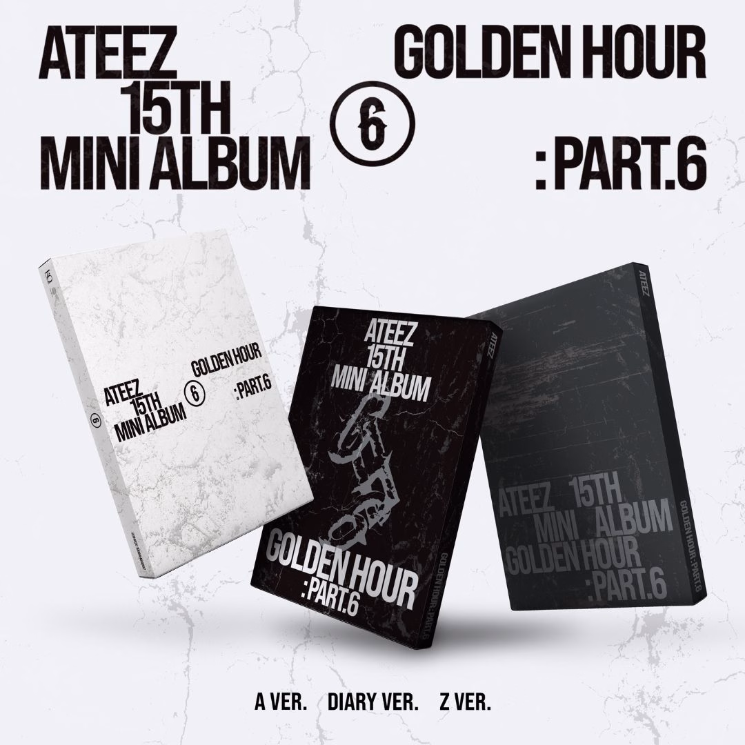 ATEEZ - Album 'GOLDEN HOUR: Part.6' (Versión a Elegir) POBs Disponibles