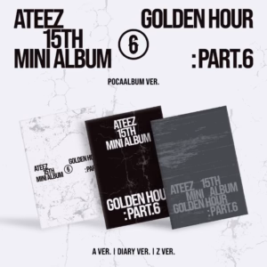 ATEEZ - Album 'GOLDEN HOUR: Part.6' (POCAALBUM Ver.) (Versión a Elegir) POBs Disponibles