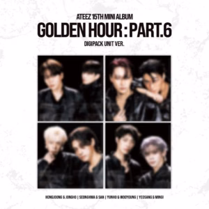 ATEEZ - Album 'GOLDEN HOUR: Part.6' (Digipack Unit Ver.) (Versión a Elegir) POBs Disponibles