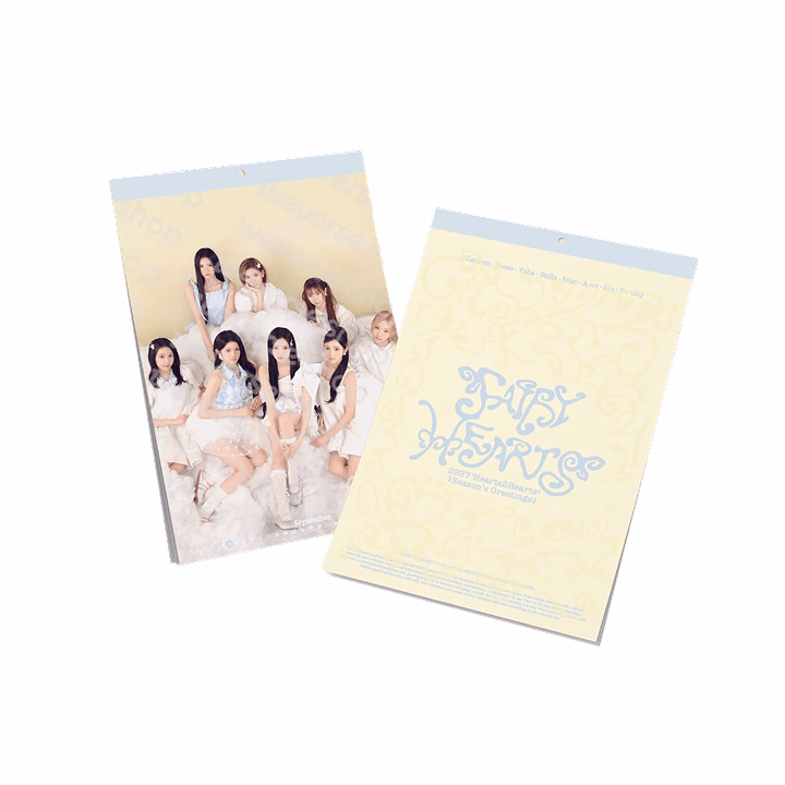 Hearts2Hearts - 2027 Season's Greetings 'Fairy Hearts' (Wall Calendar)