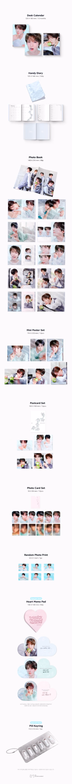 NCT WISH - 2027 Season's Greetings 'LOVESICK WISH' (POBs Disponibles) - Imagen 3