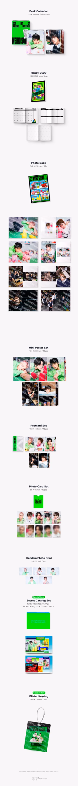 NCT 127 - 2027 Season's Greetings 'WEIRDO SQUAD' (POBs Disponibles) - Imagen 3