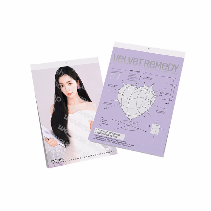 Red Velvet - 2027 Season's Greetings 'Velvet Remedy' (Wall Calendar)