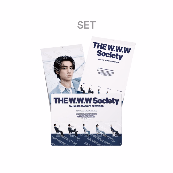 WavyV - 2027 Season's Greetings 'THE W.W.W SOCIETY' (Set) POBs Disponibles