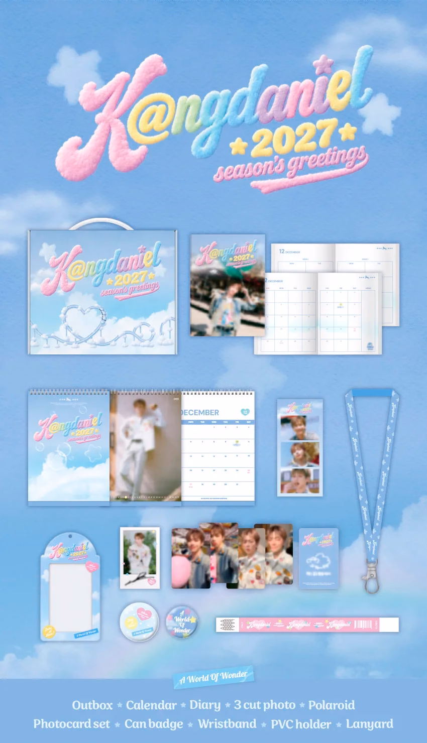 KANGDANIEL - 2027 SEASON'S GREETINGS - Imagen 2