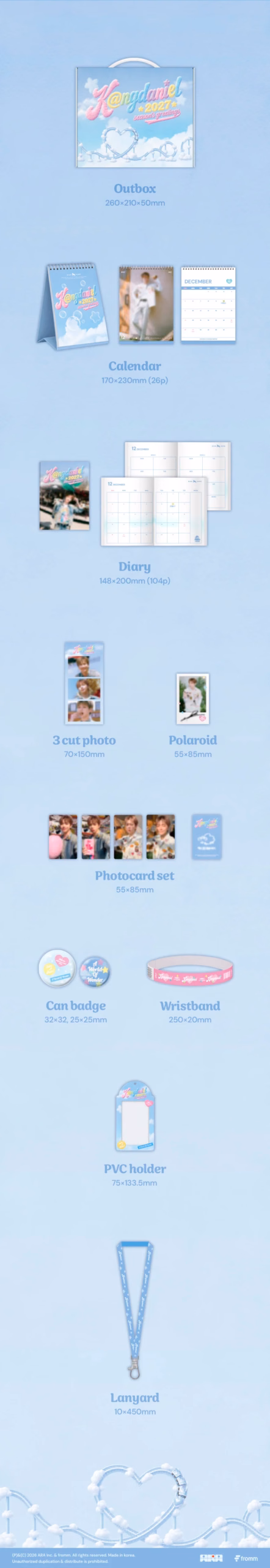 KANGDANIEL - 2027 SEASON'S GREETINGS - Imagen 3